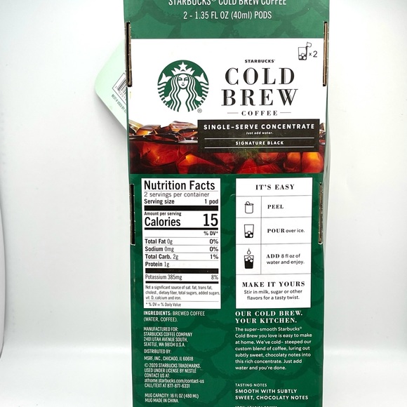 NEW 2020 Starbucks Acrylic Cup & Straw - Picture 2 of 2